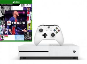 כל מה שצריך לבית צעצועים ומשחקים קונסולת משחק Microsoft Xbox One S - נפח 1TB עם משחק FIFA 21